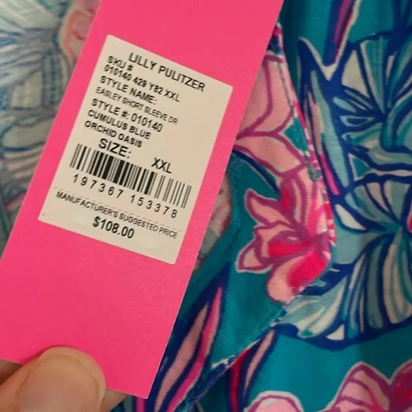 NEW WITH TAGS Lilly Pulitzer Easley short sleeve dress - Picture 3 of 6